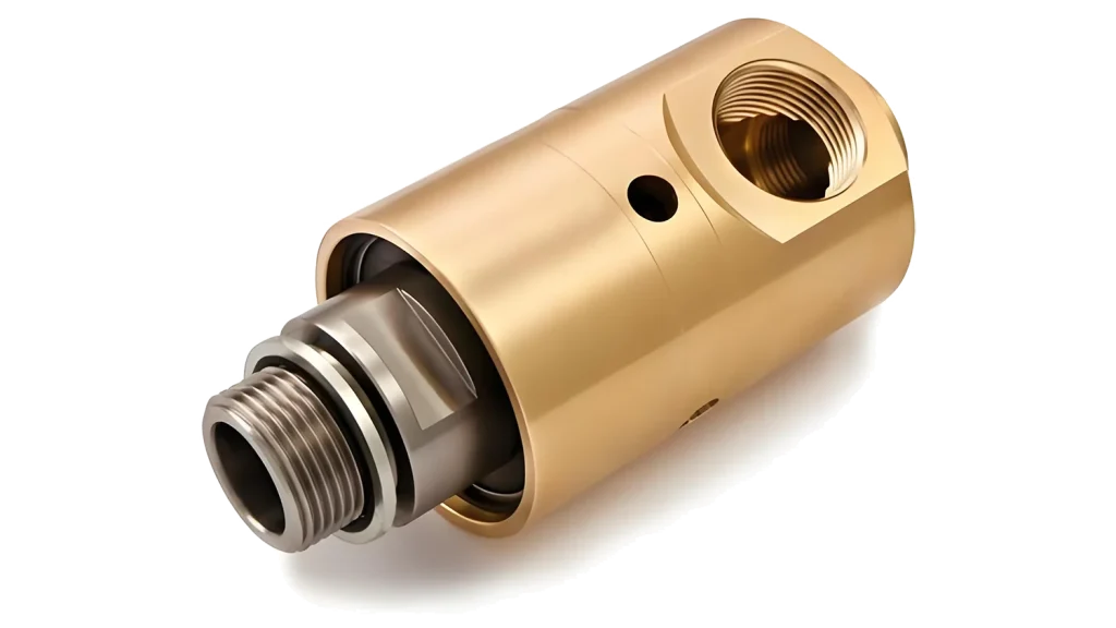 Cooling valve copper rotary joint